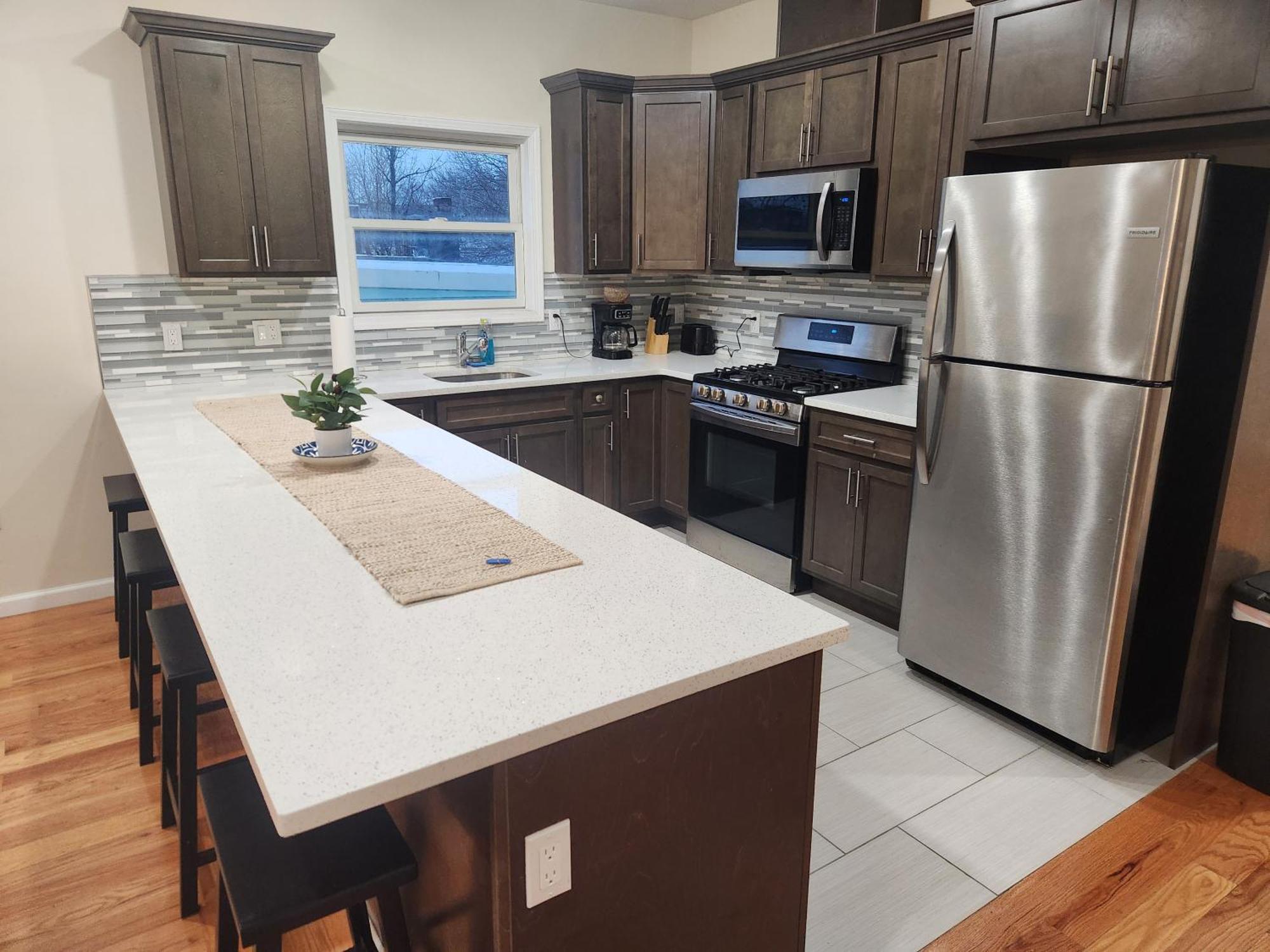Pleasing 3Br Apt, Mins To Nyc Jersey City Chambre photo