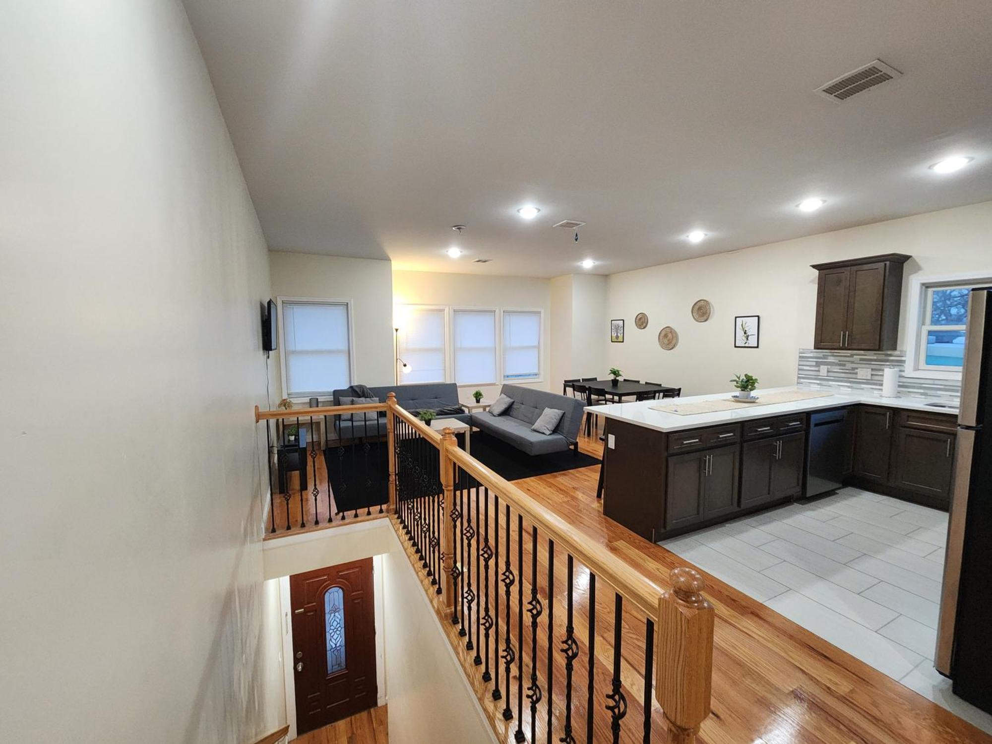 Pleasing 3Br Apt, Mins To Nyc Jersey City Chambre photo